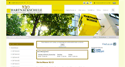 Desktop Screenshot of hartnackschule-berlin.de